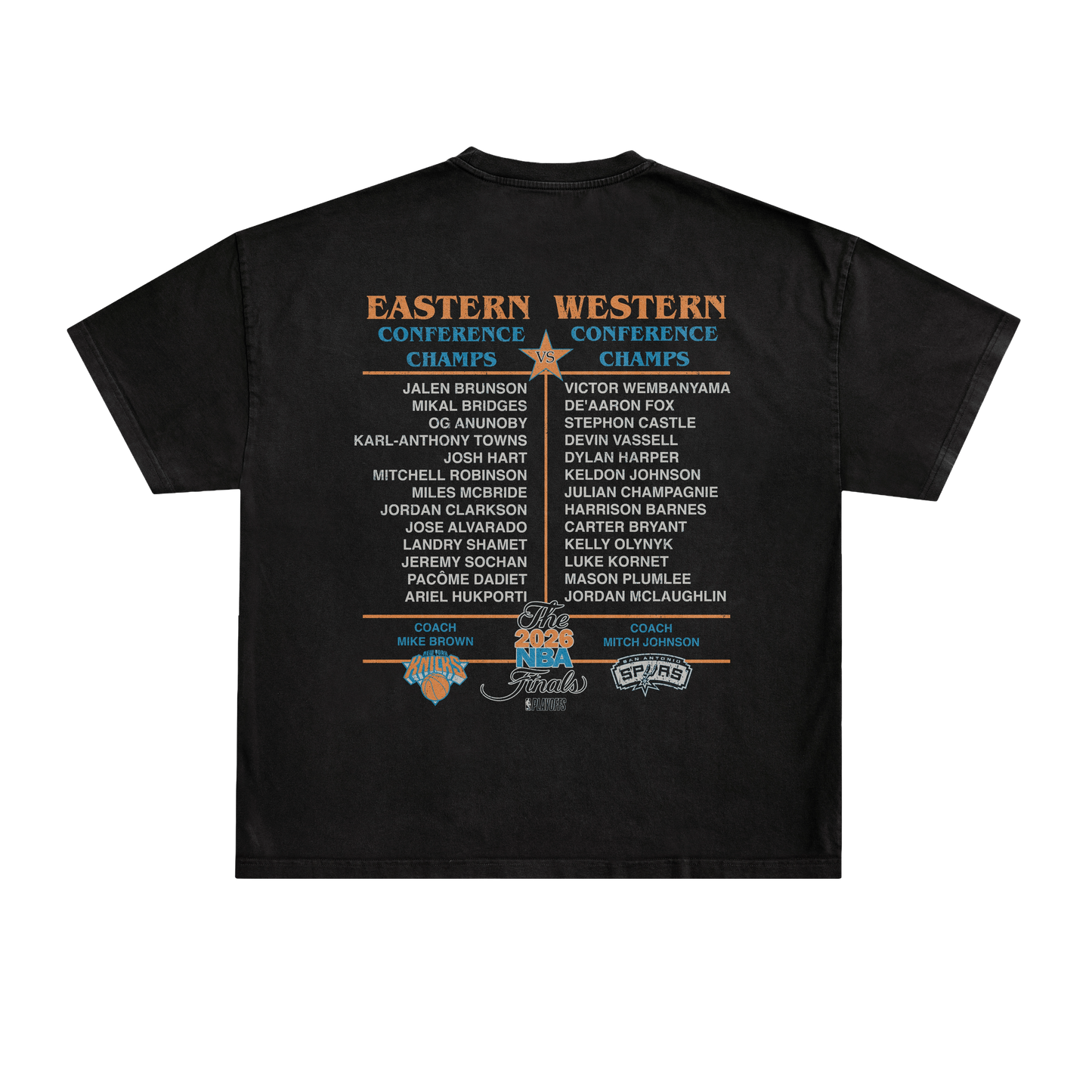Knicks vs Spurs: The Finals Tee